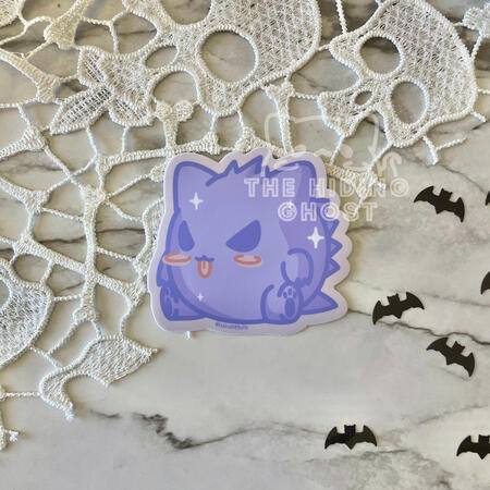 Cat Gengar Sticker